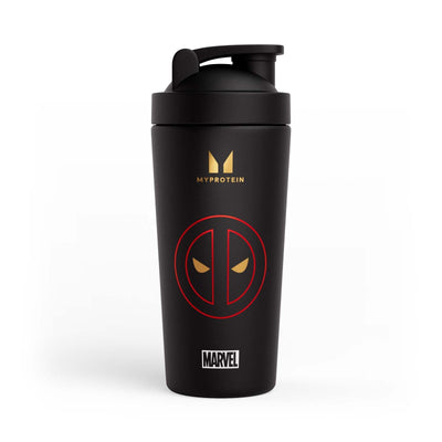 MyProtein Recycled Metal Shaker 750ml - Deadpool Design
