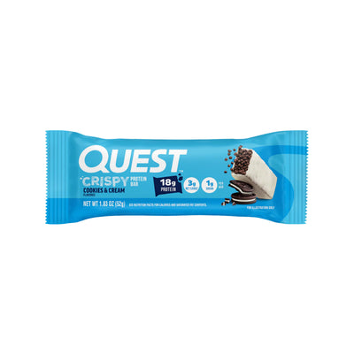 QUEST COOKIES & CREAM CRISPY HERO PROTEIN BAR (60g)