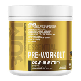 RAW CBUM Essential Pre-workout