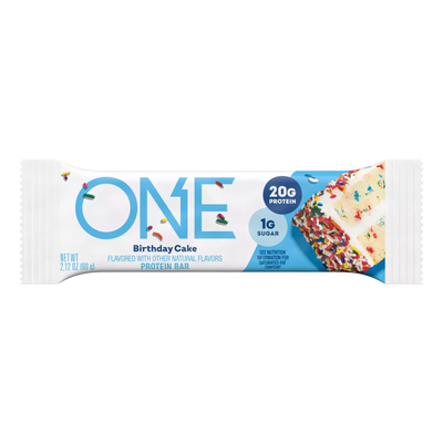 ONE BARS Birthday Cake Protein Bar |60g