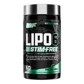 Nutrex Research Lipo-6 Stim Free | 60 Capsules