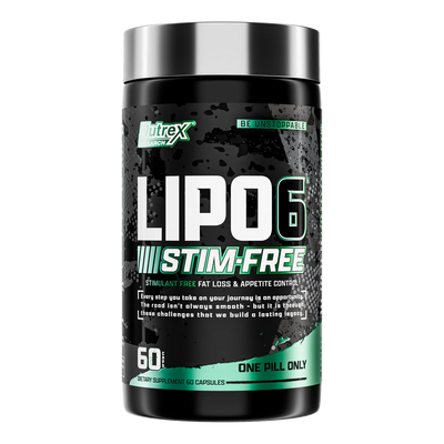 Nutrex Research Lipo-6 Stim Free | 60 Capsules