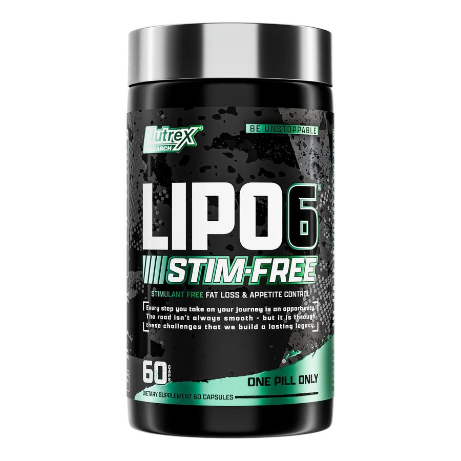 Nutrex Research Lipo-6 Stim Free | 60 Capsules