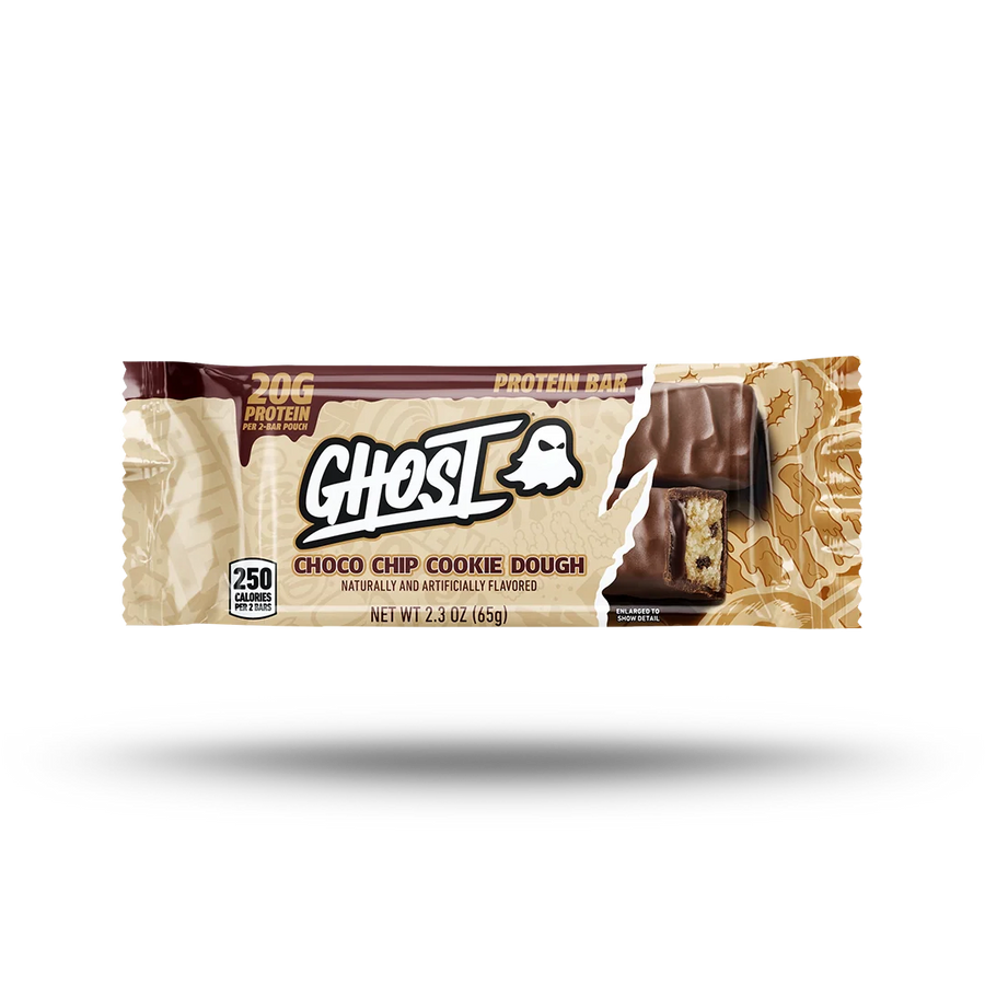 GHOST Protein Bar — Choco Chip Cookie Dough