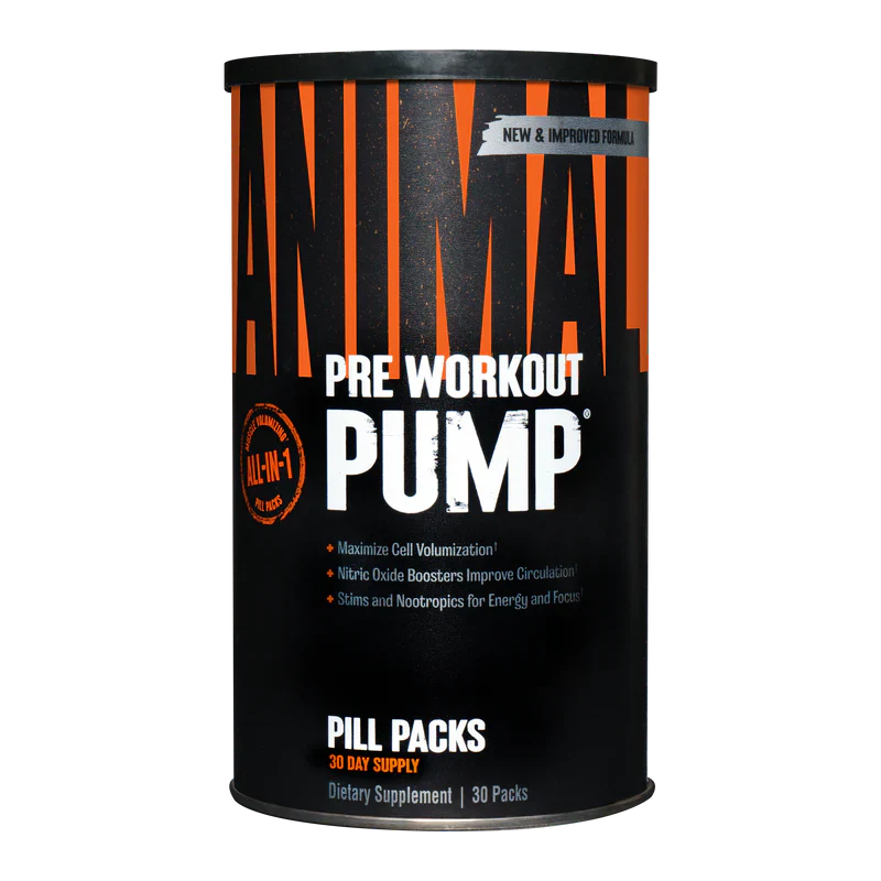 Universal Nutrition Animal Pump Pill Packs (30 Servings)