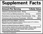 Cobra Labs The Ripper - nutrition facts