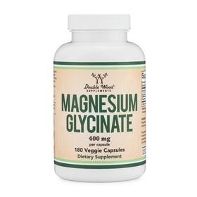 Double Wood Magnesium Glycinate 400mg (180 Capsules)