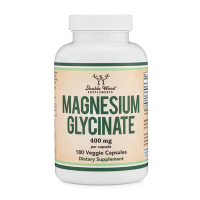 Double Wood Magnesium Glycinate 400mg (180 Capsules)