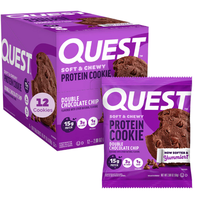 QUEST Double Chocolate Chip Cookie (60g)
