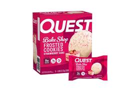 QUEST Frosted Protein Cookies - Strawberry Cake | 25g