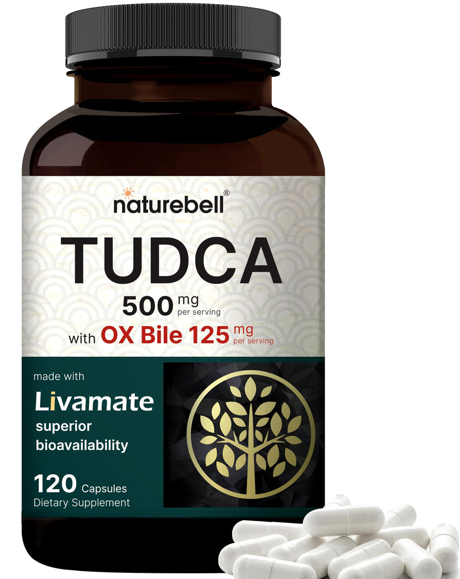 NatureBell TUDCA 500mg with Ox Bile