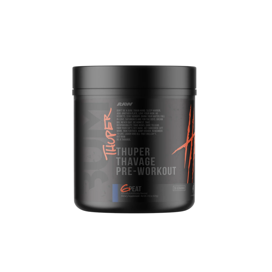 Raw Nutrition Thuper Thavage Pre-workout | 20 Servings