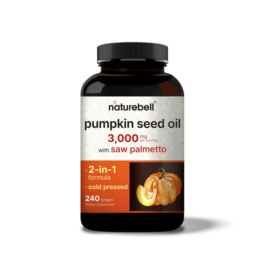 NatureBell Pumpkin Seed Oil with Saw Palmetto