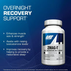 GAT SPORT ZMAG-T 90 Capsules - Zinc, Magnesium, B6 + Boron